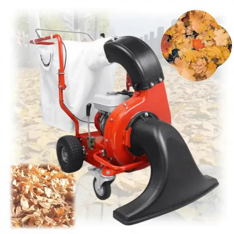 Portable Leaf Blower Vacuum Cleaner Leaves Collecting Picking