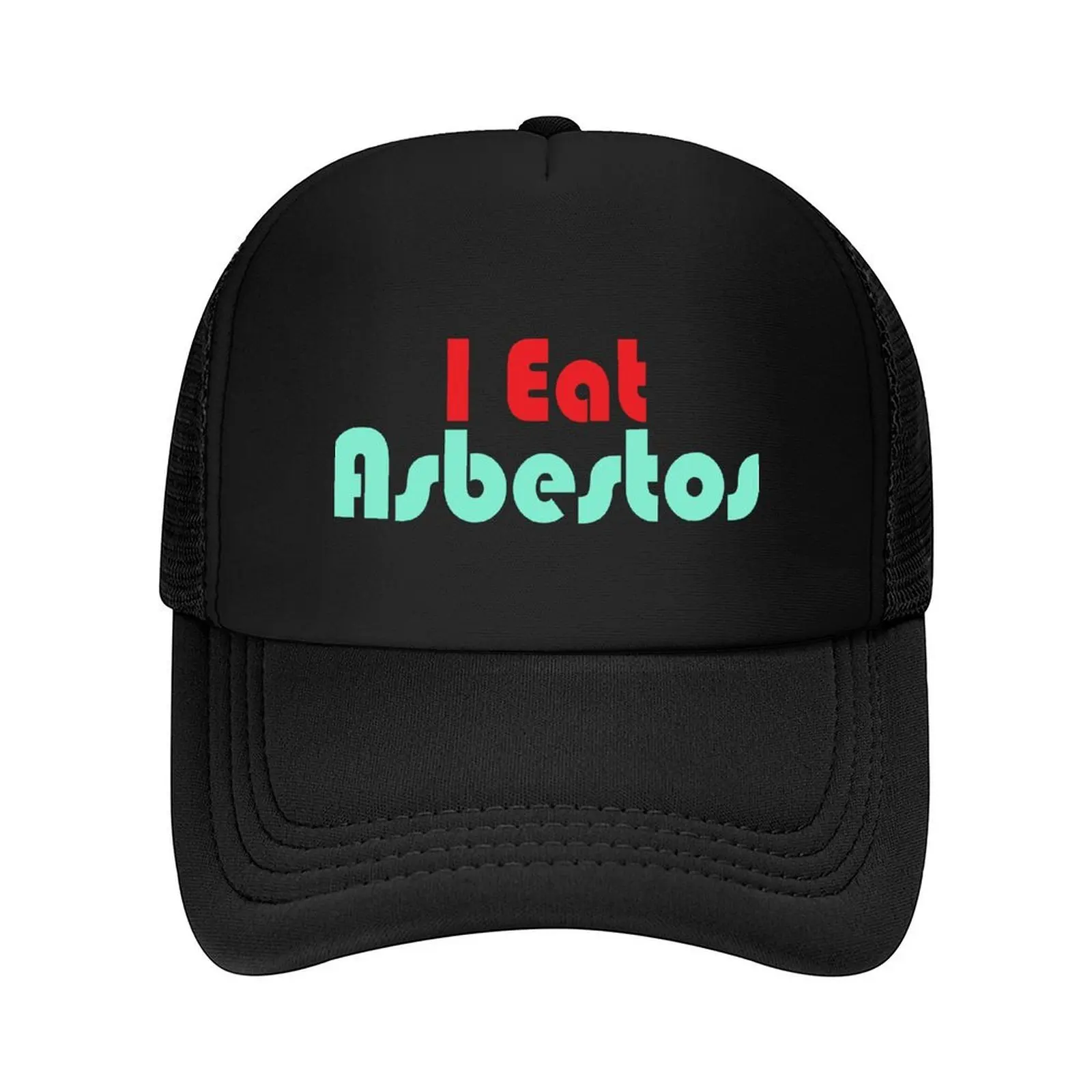 

I eat asbestos Baseball Cap designer cap Sun Hat For Children custom Hat hats on offer For Man Women's