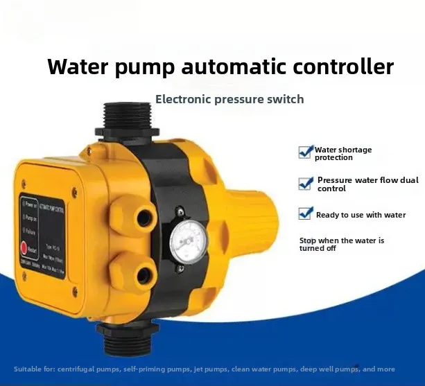 EPC-8 Intelligent Water Pump Pressure Controller Electronic Water Pump Pressure Switch Water Flow Switch