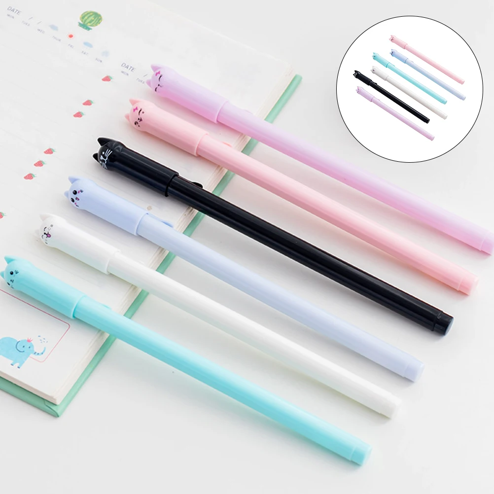 

18 Pcs Shaped Ballpoint Pens Kawaii Writing Accessory Writing Accessories Smooth Tips for Students Office Use Gifts