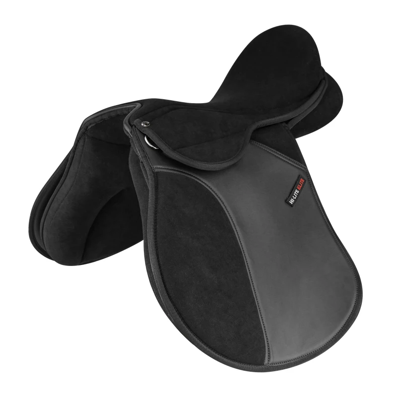 Horse Saddle horse riding equestrian equipment saddle black color Comprehensive Saddle All - purpose teaching saddle 8206003