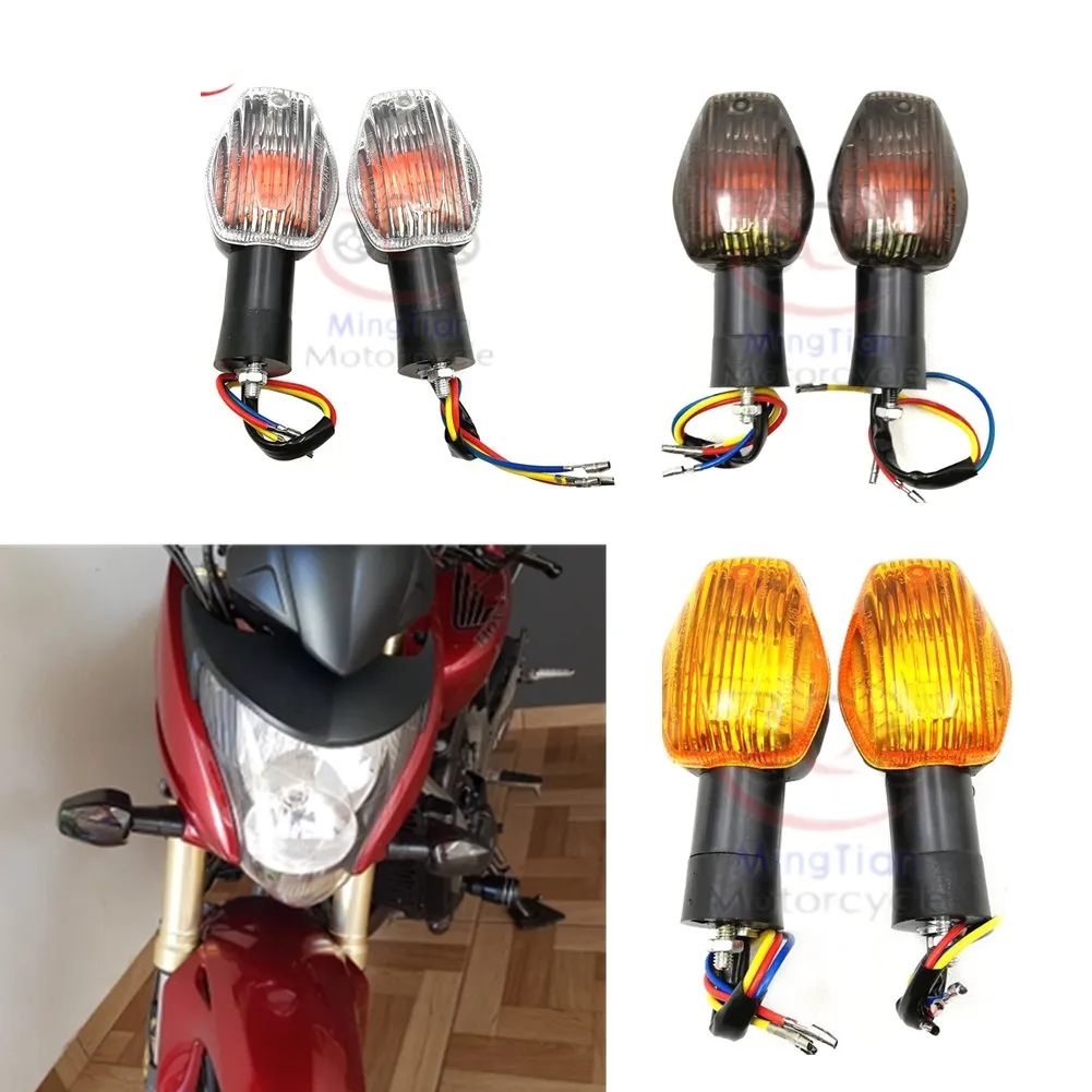 3 wire Turn Signal Light Motorcycle Winker Indicator For Honda CB400 CB1300 CBR600RR 2003-2006 04 05 CBR 1000RR CB900