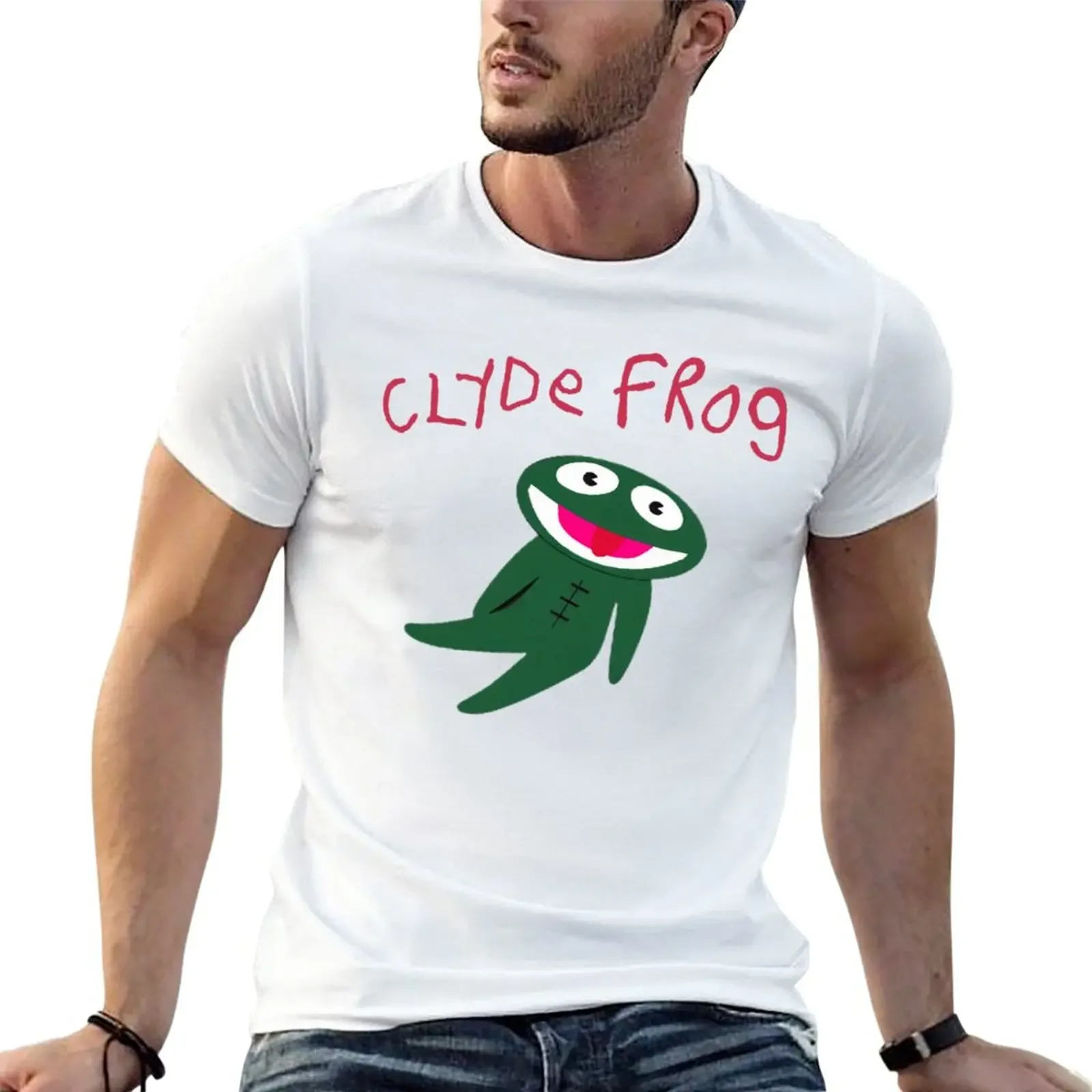 New Clyde Frog T-Shirt quick drying t-shirt shirts graphic tees black t-shirts for men