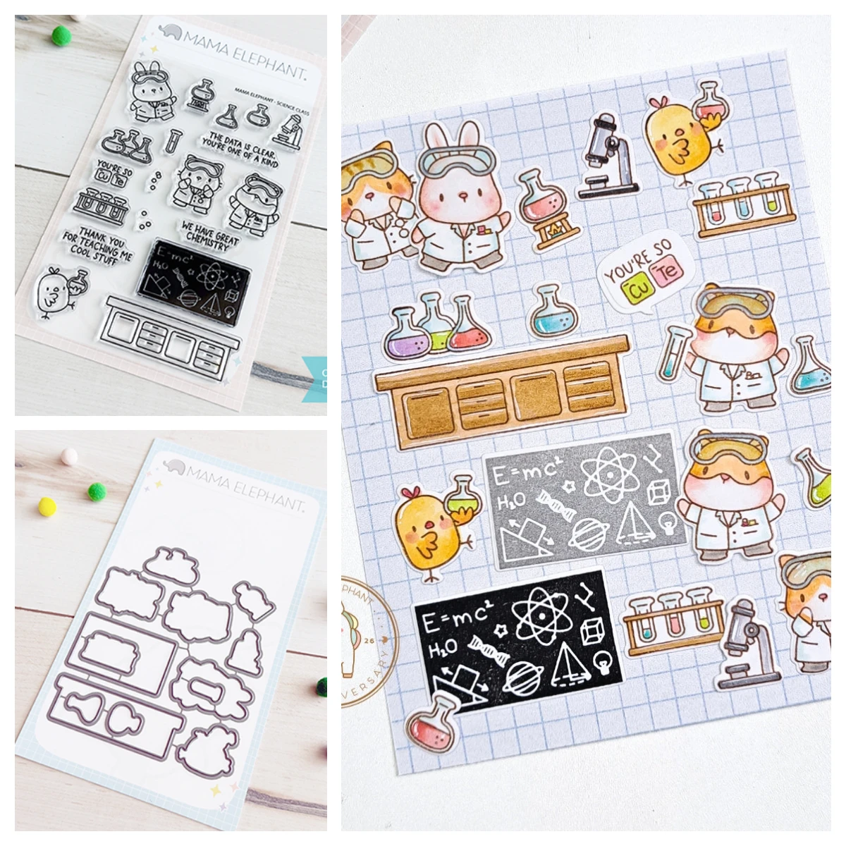 Science Class Math Class Cute Clipboard Teeny Notes Metal Cutting Dies Stamp for DIY Handmade Photo Album Scrapbook May 2026 New
