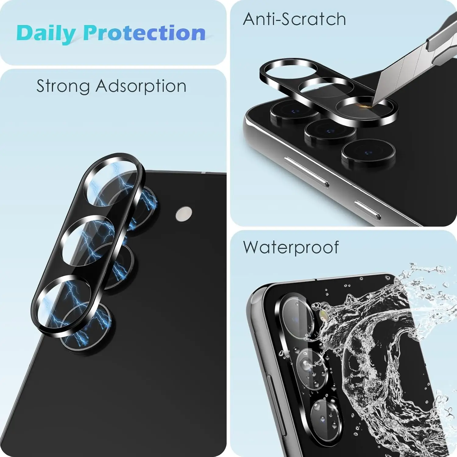 2/4PCS Hd Lens Prot… - image