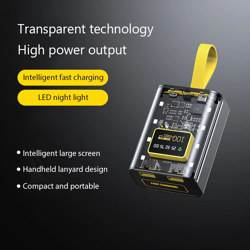 3*18650 Battery Charger Case DIY Power Bank Box Fast Charge 5V 2A Double USB Output Battery Storage Box With LED Night Light