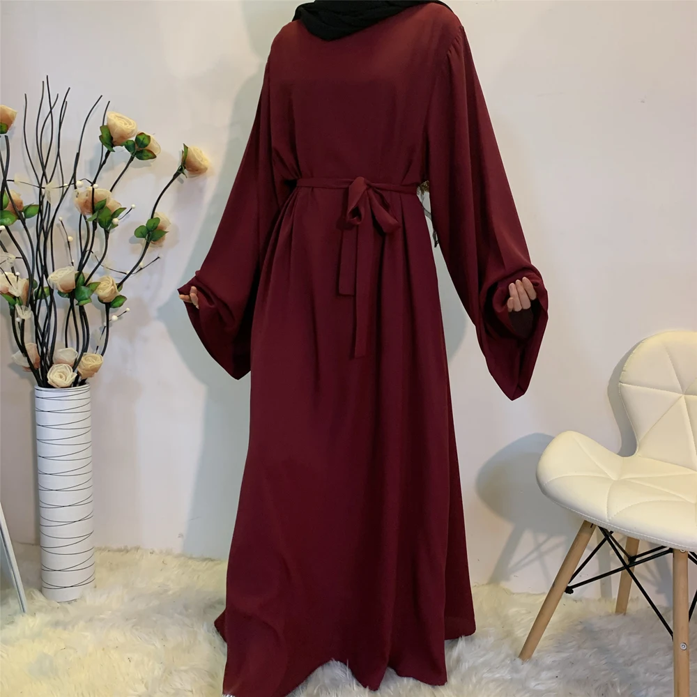 Women Abaya Eid Kaftan Dubai Turkey Muslim Jilbab Islam Robe African Dress Kimono Clothing Fashion Caftan Femme Musulmane Prayer