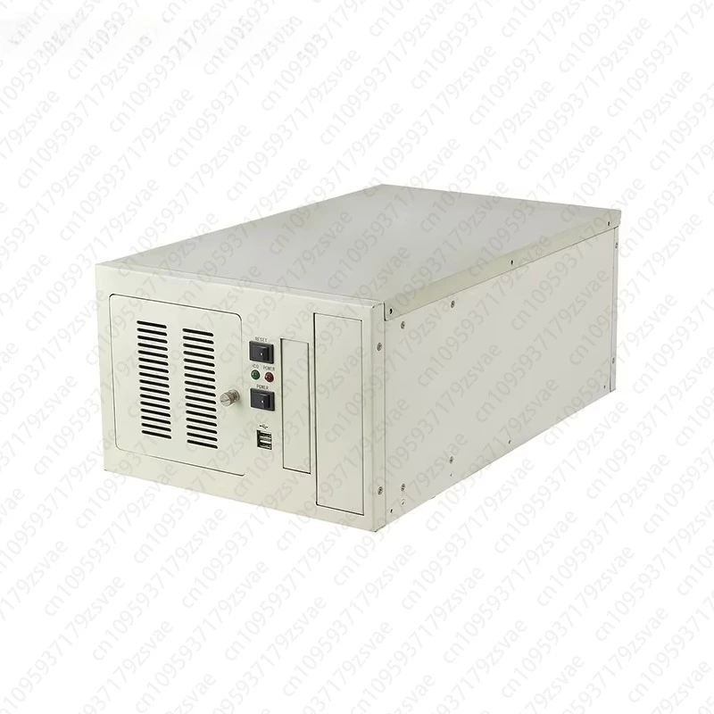 Compact Wall Mount Chassis IPC2406C Industrial Computer Chassis Supports 6-Slot Industrial Backplane