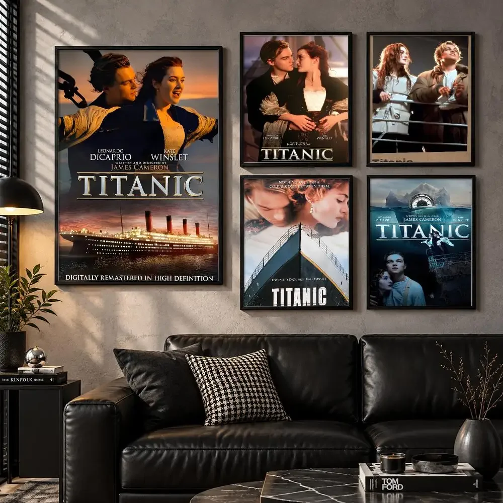 90s Collector Visual Cinematic Film Artwork Decor Titanic Poster Modern Wall Art Bedroom Living Room Print Unframed