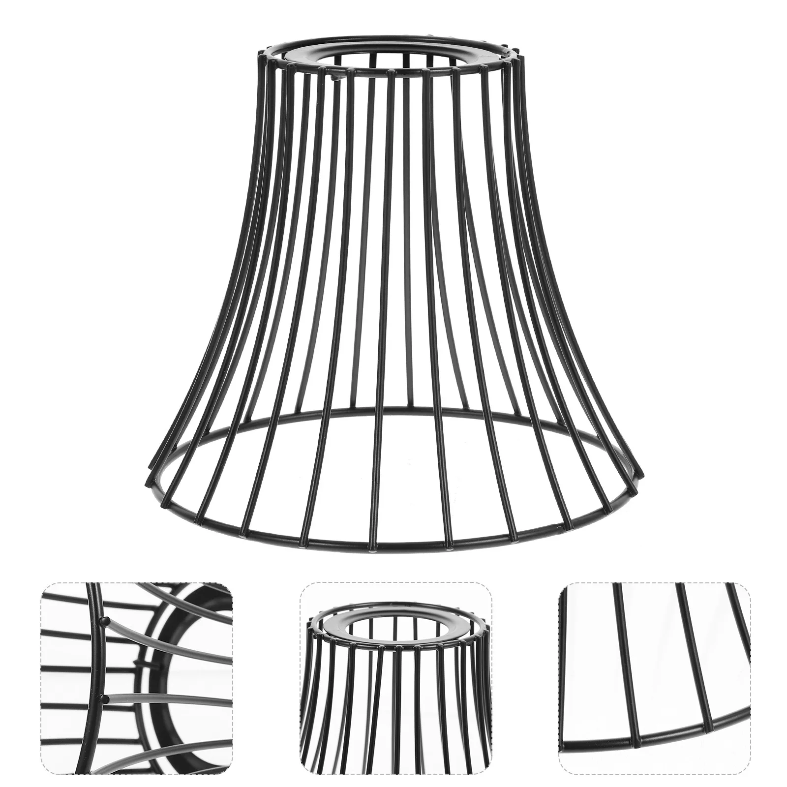 

Pendant Light Shade Metal Wire Hollow Out Lamp Cover Decorative Lamp Guard for Entryway Office Bedroom Home Use