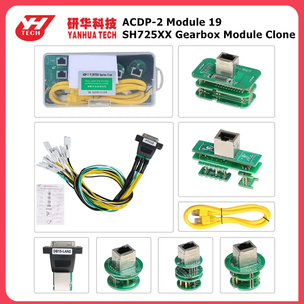 YANHUA ACDP-2 Module 19 SH725XX Gearbox Module Clone with License A000