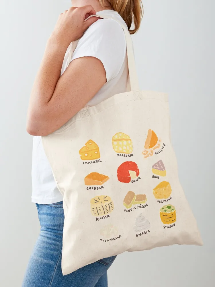 

Cheese fiend Tote Bag Canvas bag for women custom canvas bag Canvas shoulder hand ladies