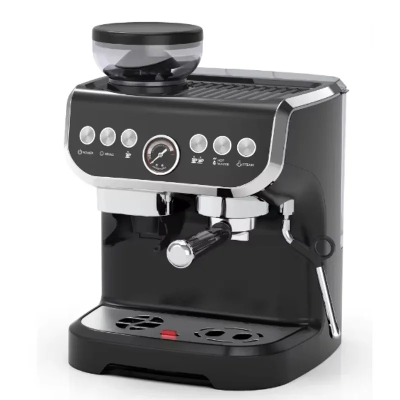 

Innovative Fresh Ground Professional Coffee Machine 4 in 1 Semi Auto Espresso Coffee Machine With Grinder