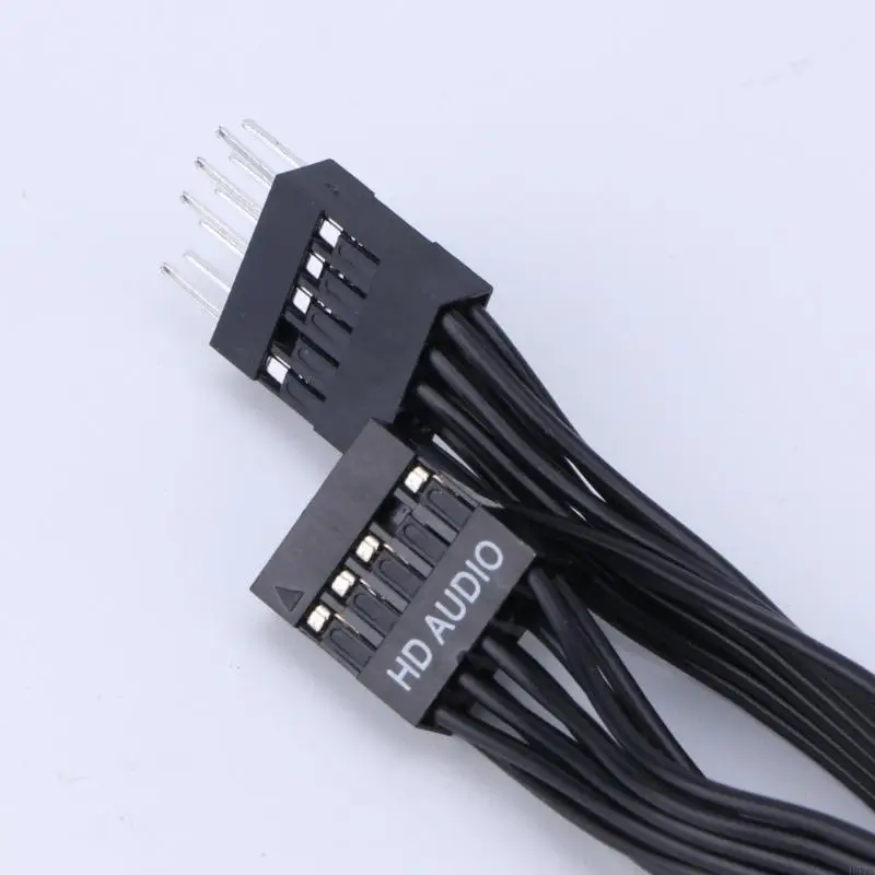 Flexible 9-Pin Cord Converter USB 9-pin Internal Male To Female Connector Adapter