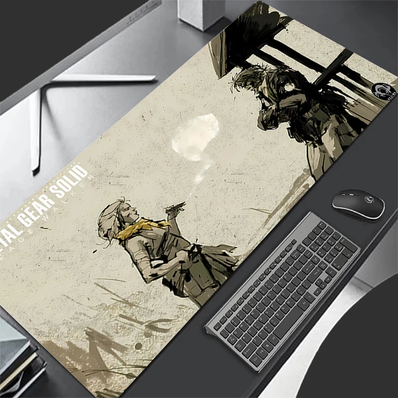 Mousepad Pattern Game Pad Rubber Mouse Pad Accessories Desk Mat Non Slip Office Table Mat M-metal Gear Solid Gamer Keyboard Pad