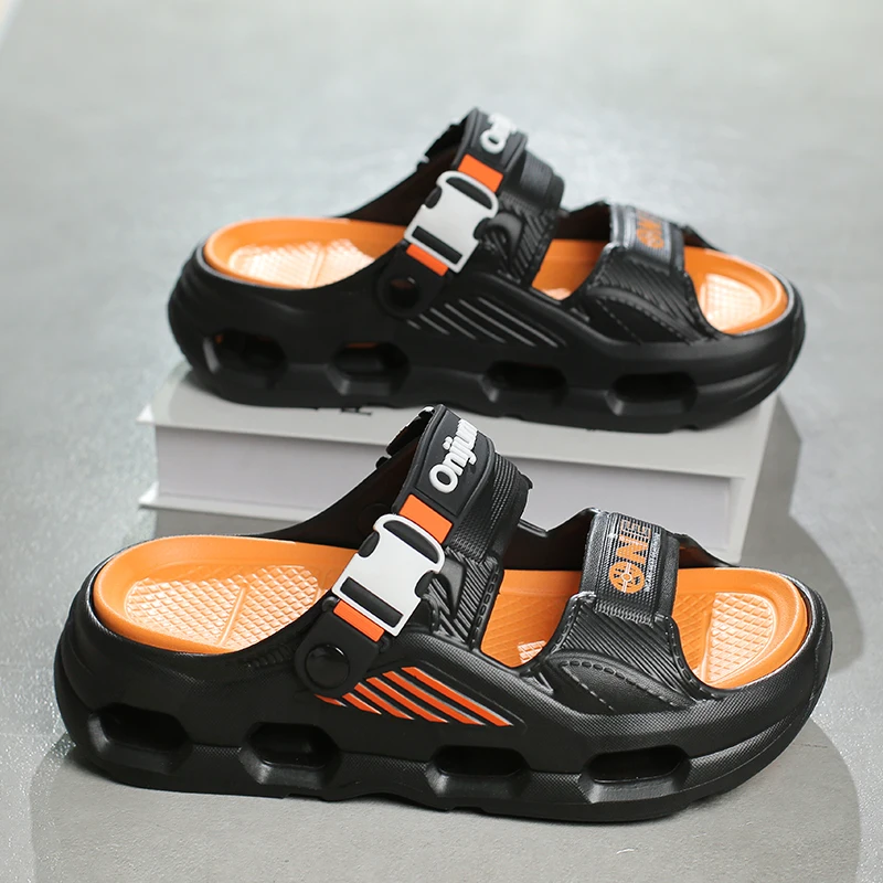 

Men New EVA Slippers Bathroom Non Slip High Quality Soft Comfortable Bedroom Unisex Sandals Luxury Summer Orginal Design Casual
