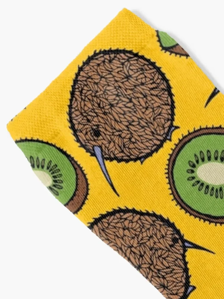 Chaussettes de fête Kiwi pour hommes et femmes, chaussettes Hip Hop Run