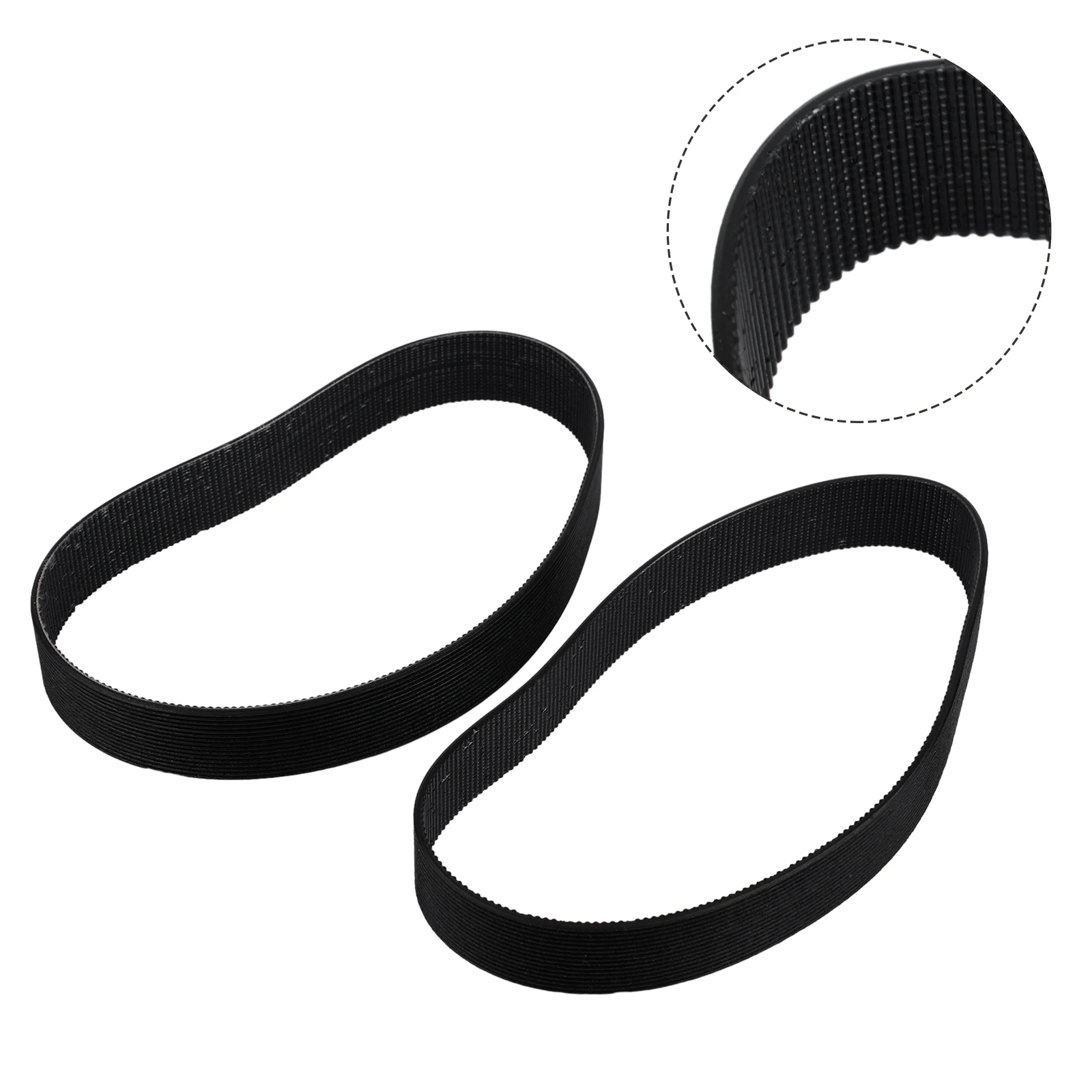 Power Tools Belt Belt Rubber 25mm Wide 2Pcs Girth 490mm High-quality Machine Belt Belt Electric Sawing Machine
