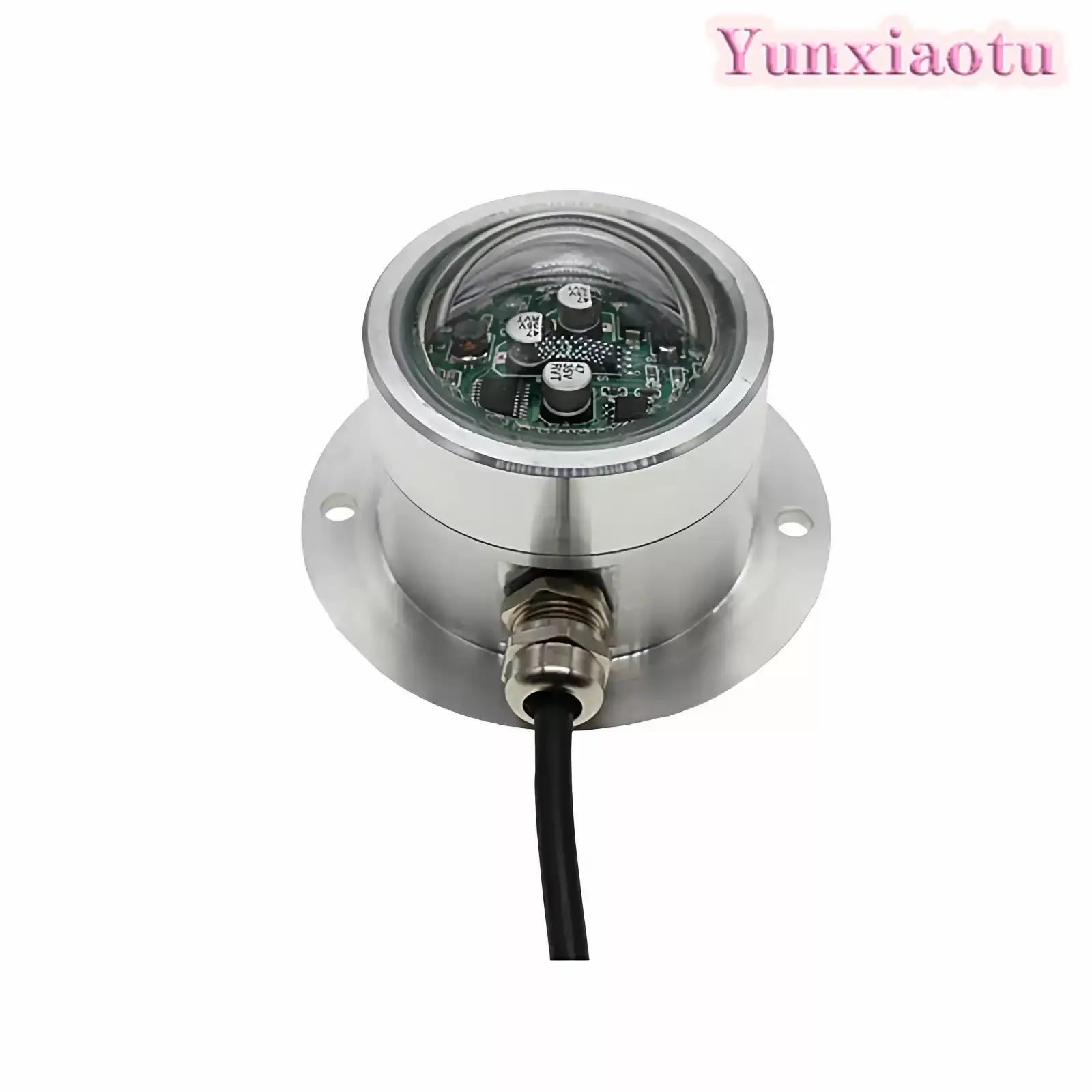 Stainless Steel Optical Rain Gauge RS485 Weather Station, Dual-Channel Pulse Rainfall Sensor - IP65, Precipitation Monitoring