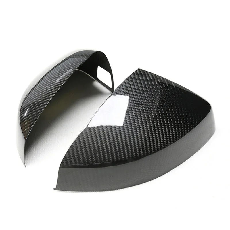 

For AUDI A3 RS3 S3 Real Dry Carbon Fiber Exterior Decoration Mounted Rearview Mirror Housing Body Kit Modification Accessories