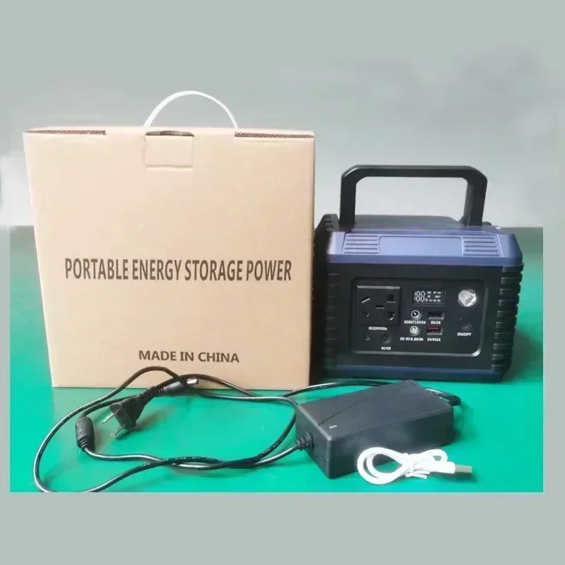 New 32000mahh 200W Portable Power Station Ternary Lithium Battery 220V Energy Storage Power Supply Camping RV Multi-function USB