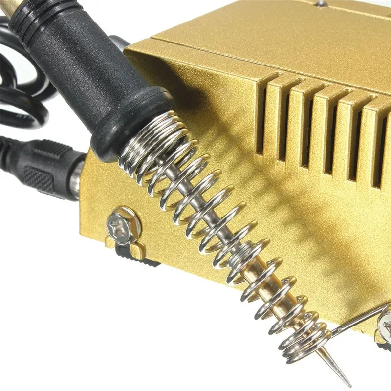 BK-938 220 فولت 18 واط قابل للتعديل محطة لحام صغيرة لحام الحديد التدفئة الحديد الذهب محطات لحام مقاومة للصدمات الكهربائية
