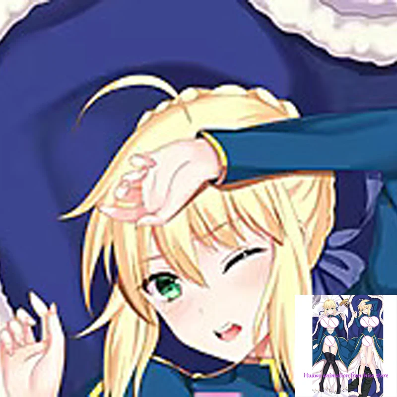 

Dakimakura Anime Pillow Case Altria Pendragon Pillow Cover Halloween Christmas Decoration 2023