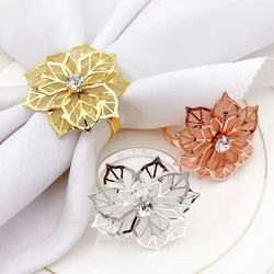 Napkin Buckle Napkin Ring Dining Table Decoration Towel Rack Restaurant Kitchen Gadgets Party Supplies Christmas Decorations