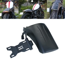 Rear Fender Mudguard +Tail Light Turn Signal Assembly +Licence Plate Mount Bracket For Honda Rebel CMX 300 CMX 500 2017-2023
