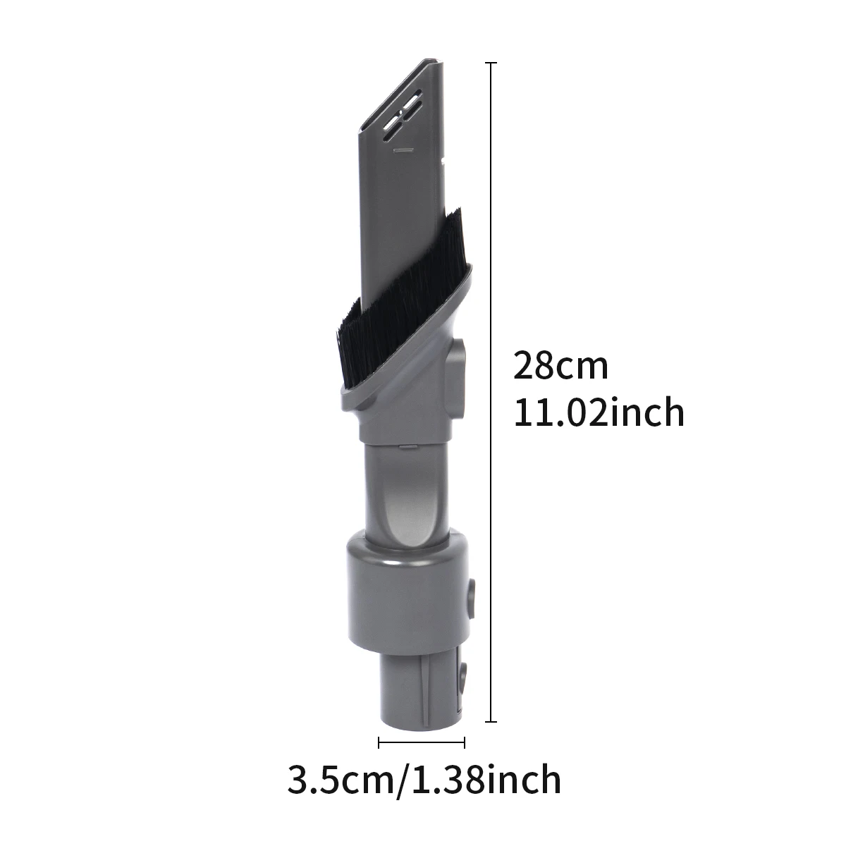 T30 Long Flat Suction Nozzle Accessory Used For Dreame V12 V11SE T10 T20 R20 R10 Pro Wide Flat Suction Soft Dusting Brush Parts