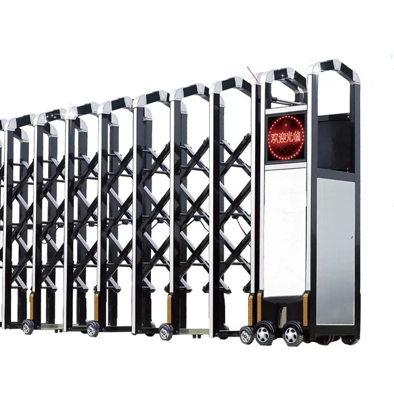 Electric Telescopic Door Automatic Translation Door Sealing Plate Aluminum Alloy Stainless Steel Remote Control Door