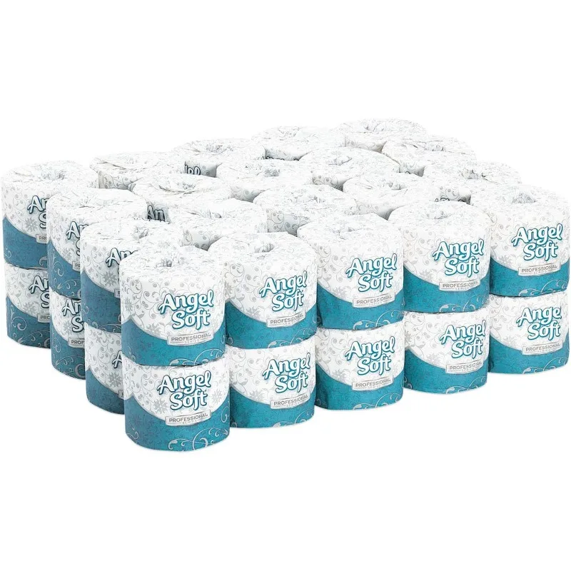 Angel Soft Professional Series Premium 2-Ply Embossed Toilet Paper, 16840, 450 Sheets Per Roll, 40 Rolls Per Cas