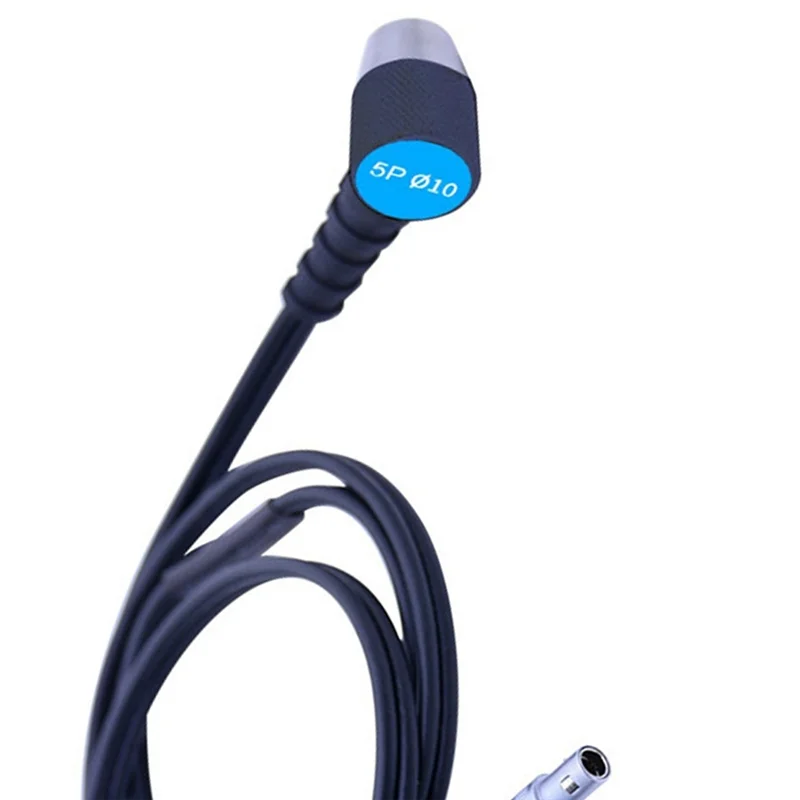 

Classy-Ultrasonic Thickness Gauge Probe Cable Transducer Diameter 10Mm/5Mhz Probe Durable Easy Install Easy To Use