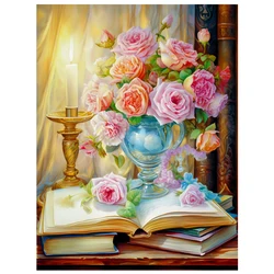 Classical Elegance Cross Embroidery DIY Kit New Fashionable 11CT Cloth Embroidery Printed Fabric Set Handicraft Work Decorative