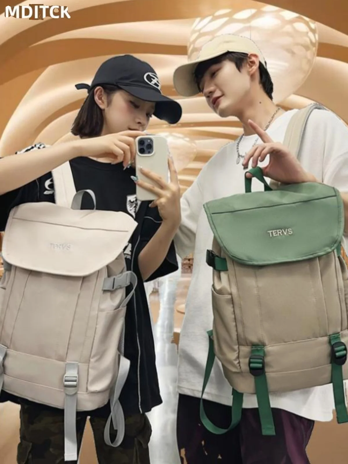 

MDIT Large Capaci Bapa Women's Travel oulder Bag Spine Protection School Bag Leisure Ox Cloth Pure Color Bapa