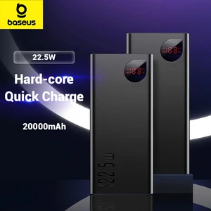 Baseus Power Bank 20000MAH Portable Charger PowerBank 10000MAH External Battery PD 22.5W Fast Charge for iPhone 16 15 Xiaomi 8 Main Sales Battery Portile 20000MAH - №4