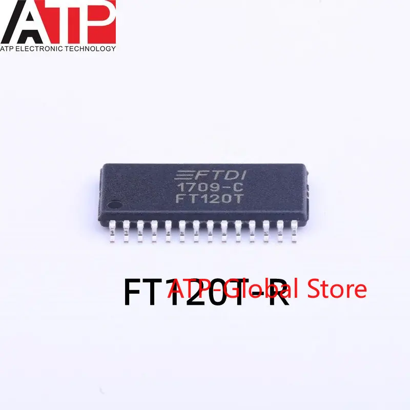 

10PCS/LOT FT120T-R USB IC Logo FT120T TSSOP-28 New Original in Stock ATP