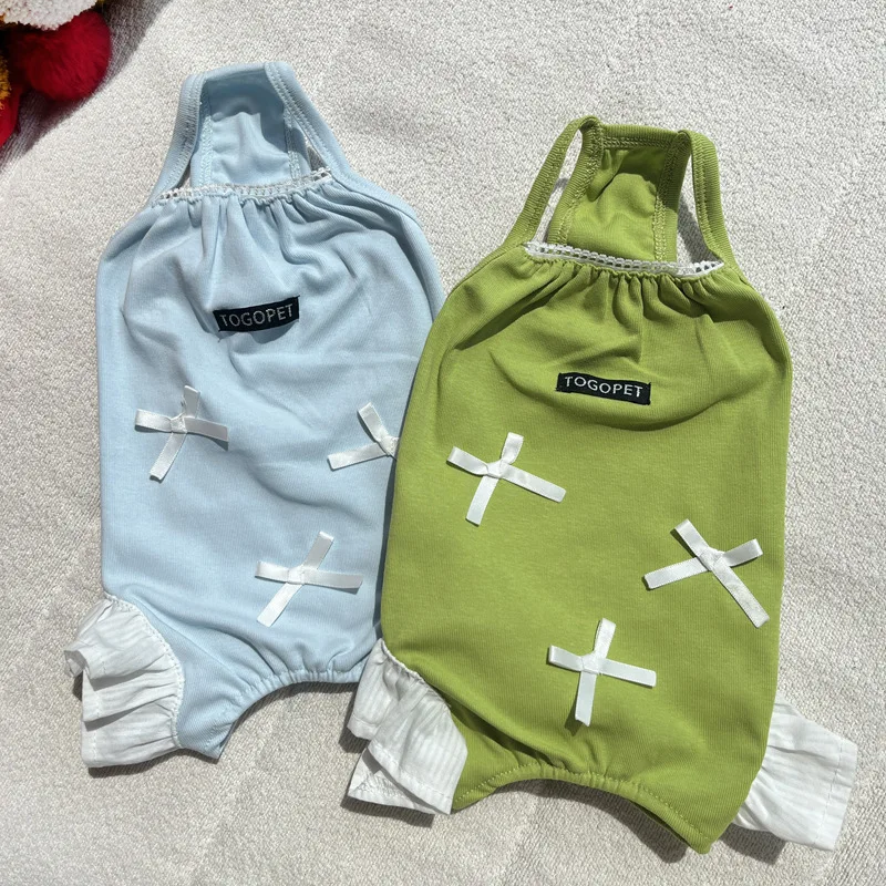 Pijama transpirable de una pieza para perros pequeños, ropa cómoda - imagen 2