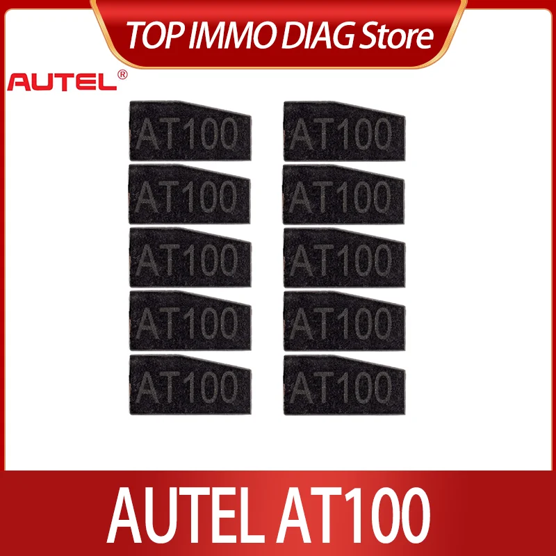 10/20/50/100PCS Autel AT100 Super Transponder Super Chips Work With KM100 XP200 XP400 PRO IM508 IM608 For Remote Key Programming