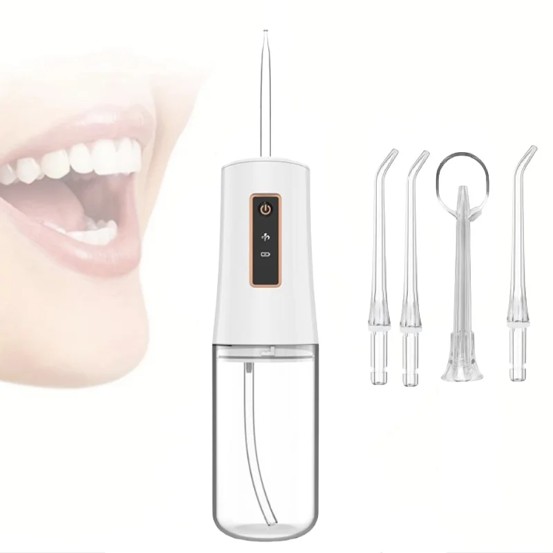 

Portable water flosser, electric water flosser, take care of every tooth of yours, suitable for men and women, holiday gift