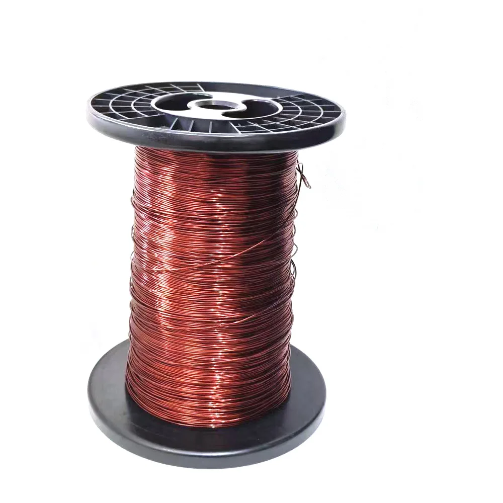 1000g/roll High Temperature Polyester Imide Enameled Copper Wire 0.13-0.44mm QZY-2/180