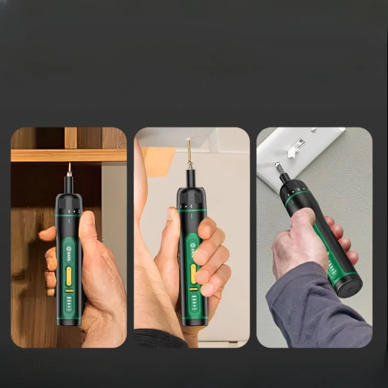 Youpin SATA Mini Electric Screwdriver Set Type-C Rechargeable Screwdriver Household Portable Small Electric Screwdriver Tool Kit