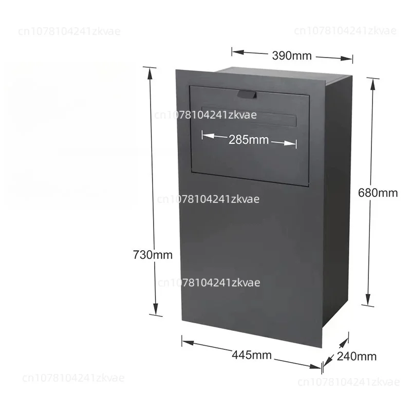 Office Document Parcel Box Express Self-pickup Cabinet At The Entrance of The Exit Mailbox