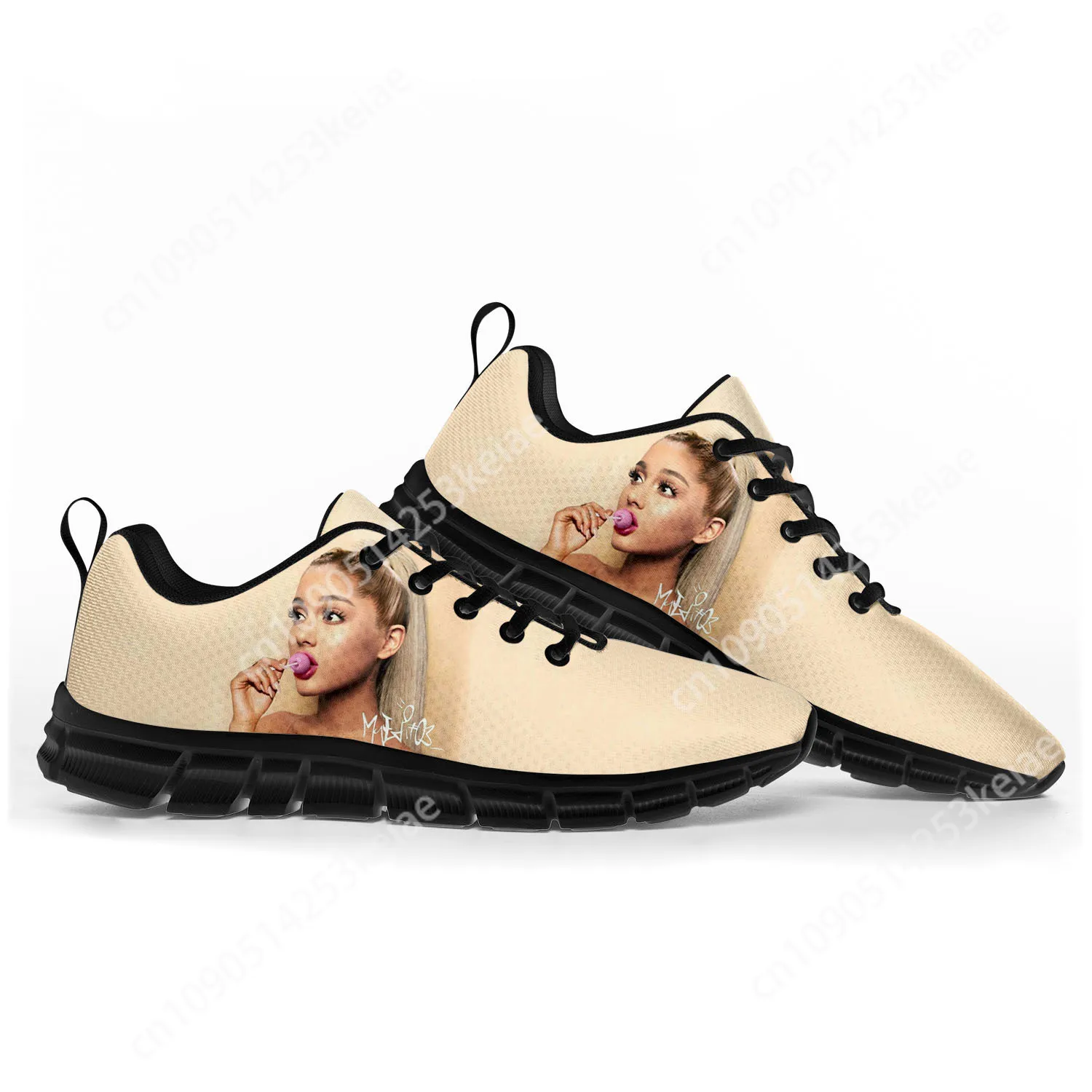 Ariana Grande Singer Cat Pop Sports Shoes Mens Womens Teenager Kids Children Sneakers Casual Custom High Quality Couple Shoes