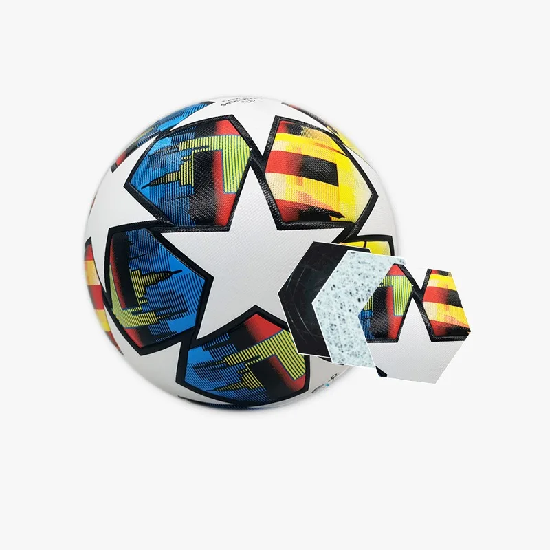 Size 4 Size 5 Football PU Machine-sewn Wear-resistant Strong Air Tightness Soccer Ball Youths Adults Training Match Football