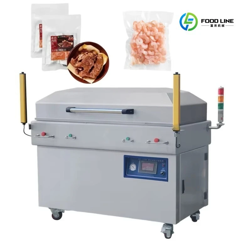 FL Customized Compact Vertical Vacuum Packer with Large Chamber Ideal for Restaurants & Delis