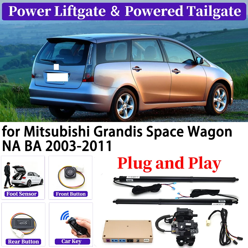 

for Mitsubishi Grandis Space Wagon NA BA 2003-2011 OEM Upgrade Car Automatic Power Liftgate Kit Smart Auto Electric Tailgate