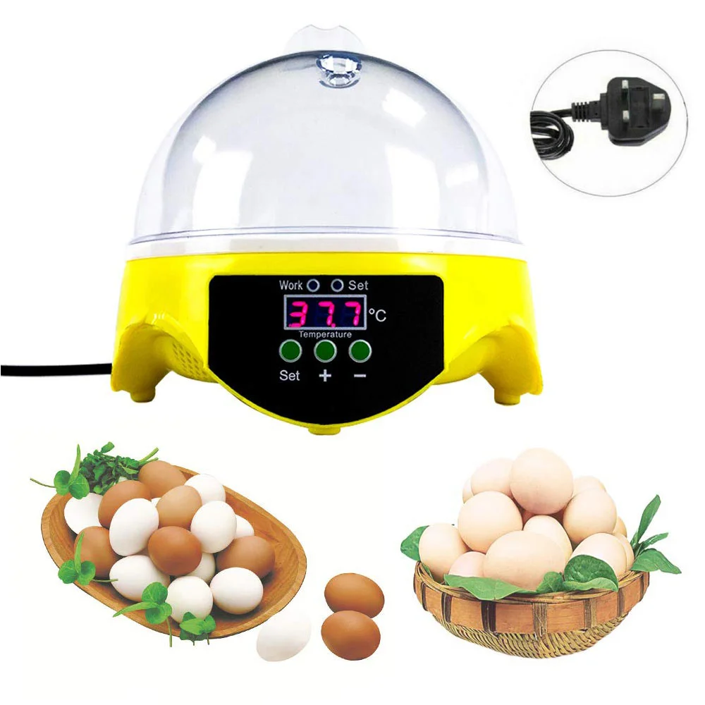 Imagem -04 - Incubadora de Animais Oviparous de Ovos para Incubação Doméstica com Incubadora de Giro Automático para Galinha Mini Fertilizada