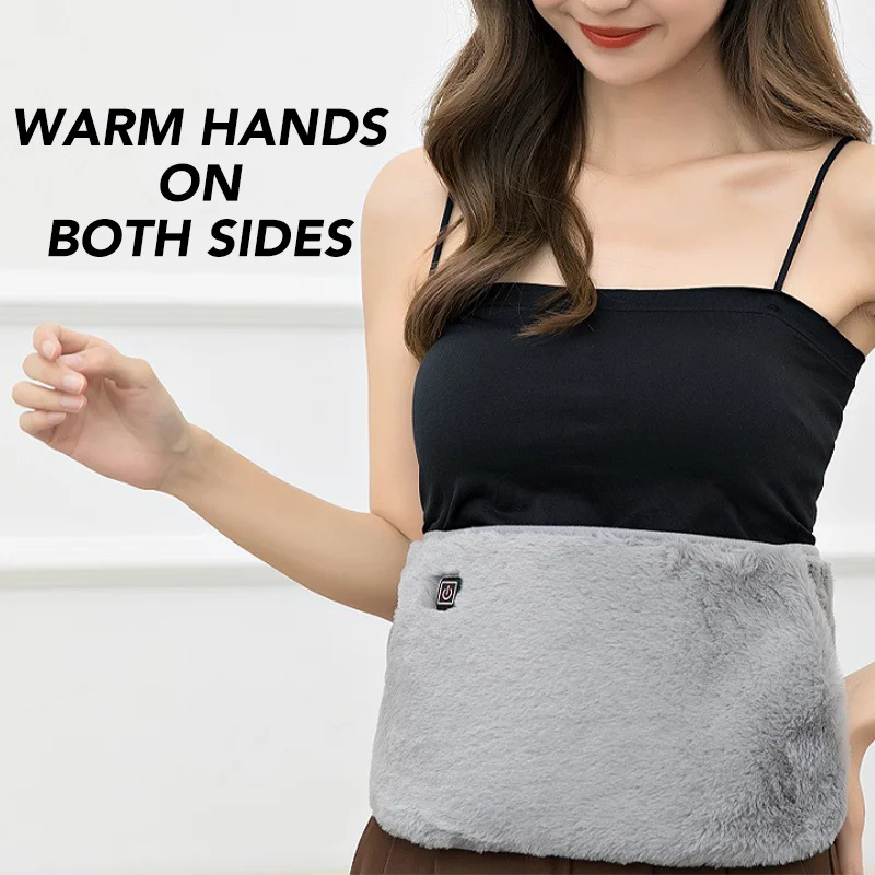 الرحم الاحترار حزام الإناث لوحة التدفئة الحيض الخصر دفئا الباردة حماية الكهربائية USB شحن الجرافين ساخنة اليد الاحترار