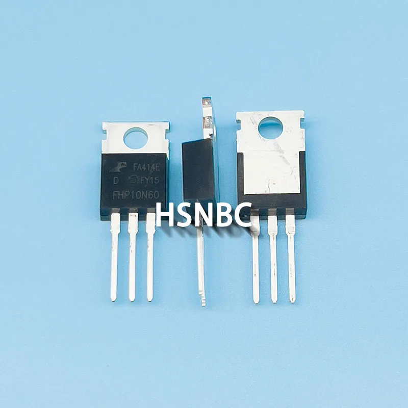 10Pcs/Lot FHP10N60 FHP10N60D 10N60 TO-220 600V 10A MOSFET N-Channel Power Transistor 100% New Original